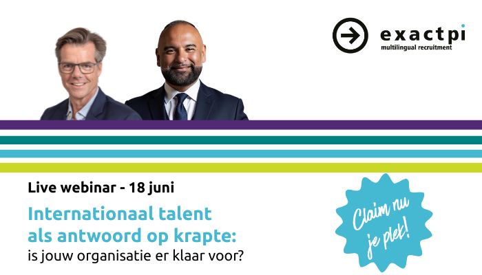 webinar Internationaal talent als antwoord op krapte: ben jij er als werkgever klaar voor?