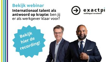 Internationaal talent als antwoord op krapte