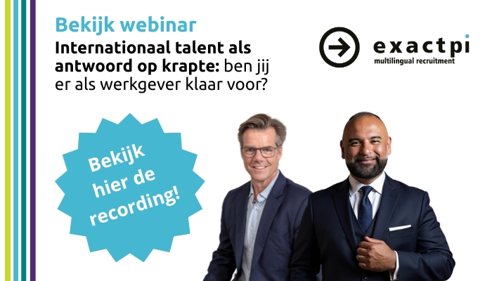 Internationaal talent als antwoord op krapte