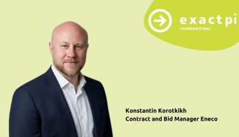 Konstantin Korotkikh, contract- en bidmanager bij Eneco